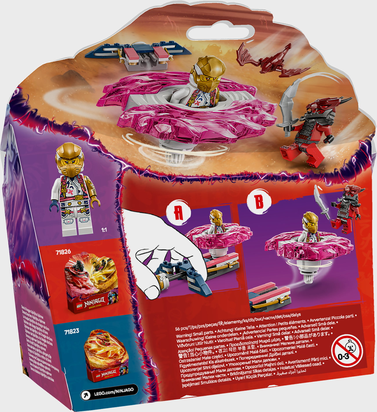 LEGO NINJAGO 71824 - Soras Drachen-Spinjitzu Spinner