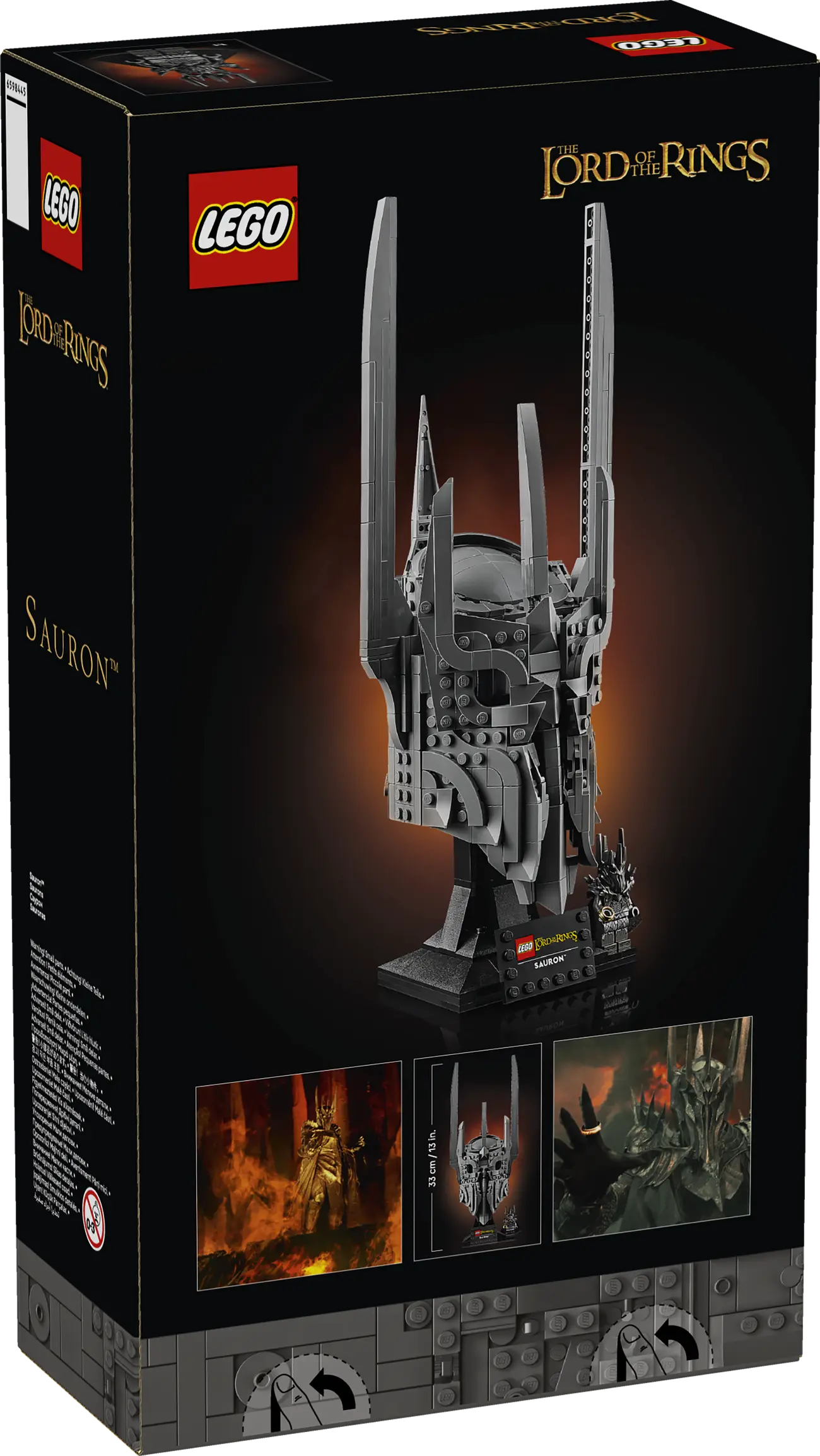 LEGO Icons - Der Herr der Ringe: Saurons Helm (11373)