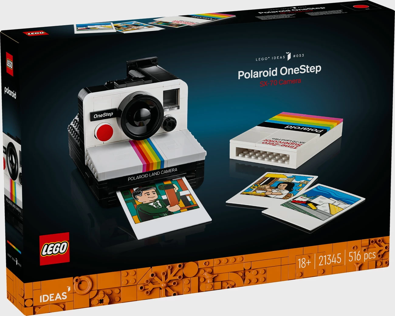 LEGO Ideas 21345 - Polaroid OneStep SX-70 Sofortbildkamera