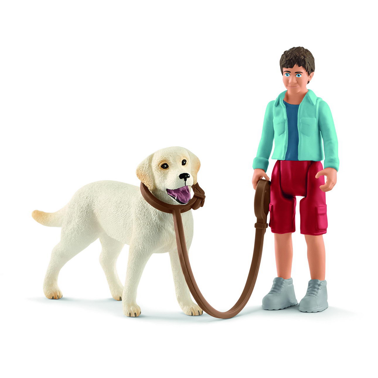 Spaziergang mit Labrador Retriever - Schleich (42478) Figuren