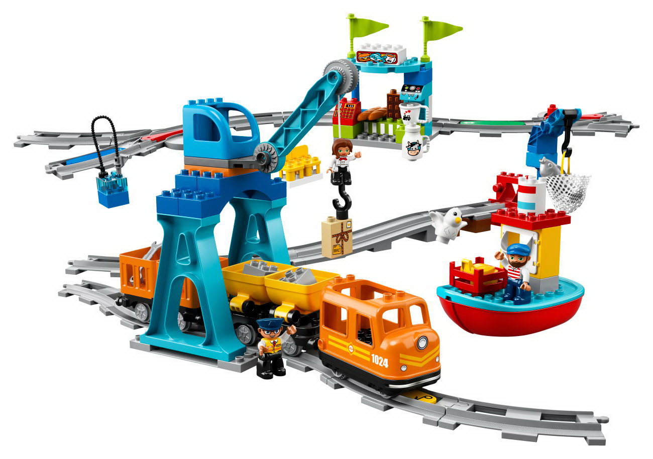 LEGO DUPLO 10875 - Güterzug Eisenbahn