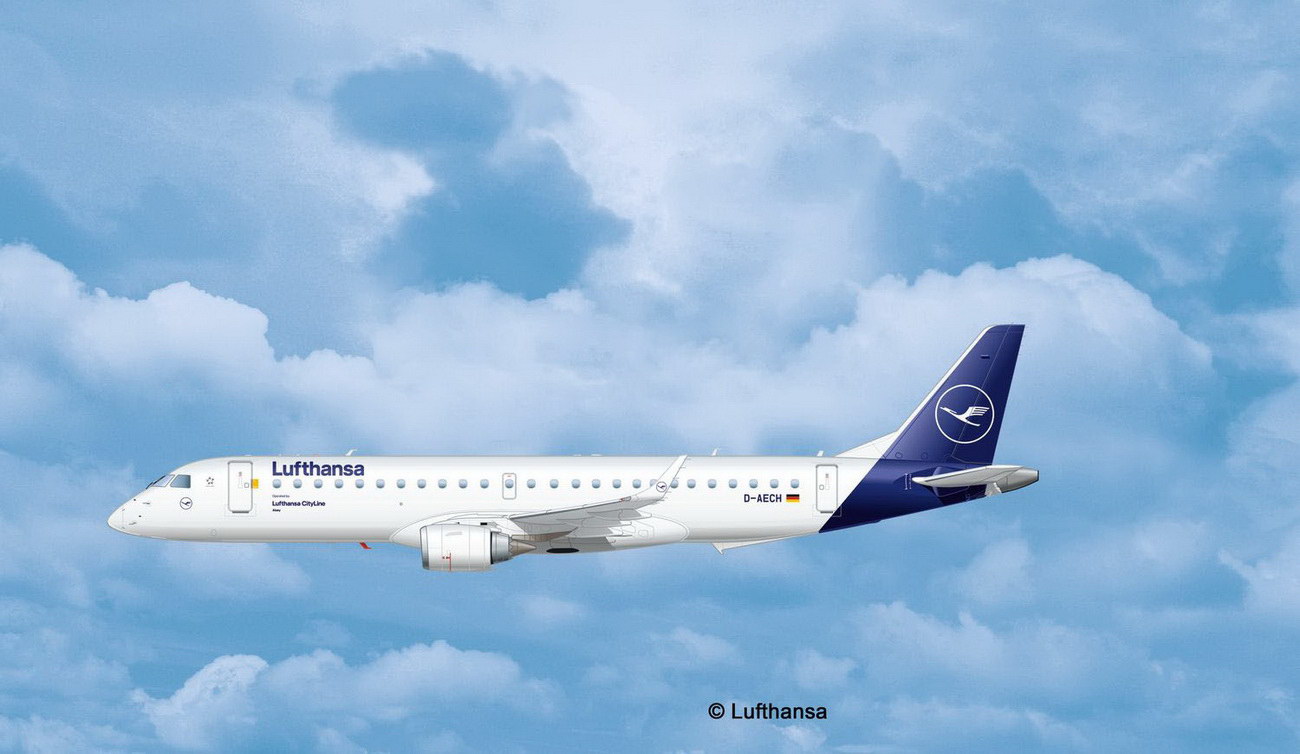 Revell 03883 - Embraer 190 Lufthansa New Livery