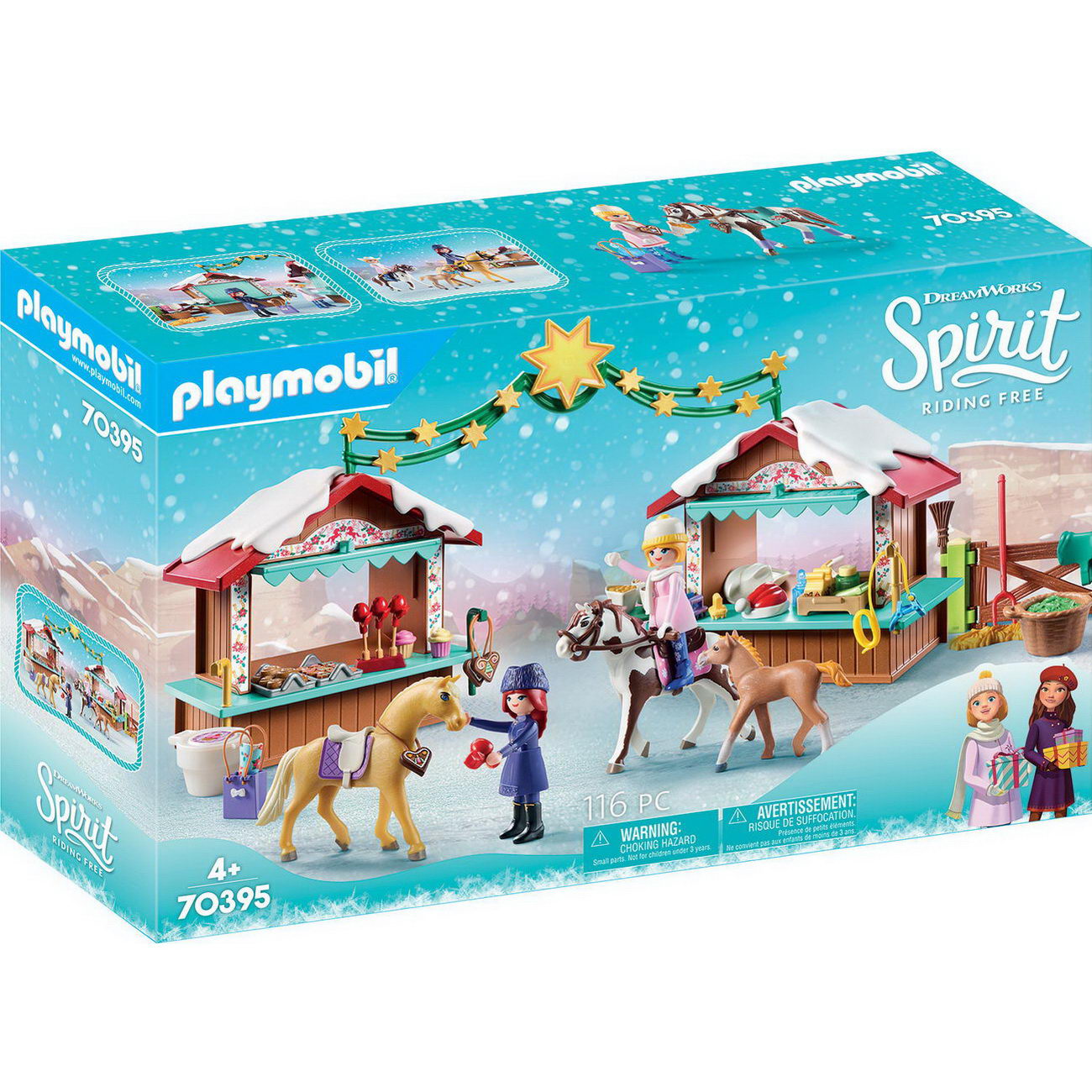 Playmobil 70395 - Weihnachten in Miradero - Spirit - Riding Free