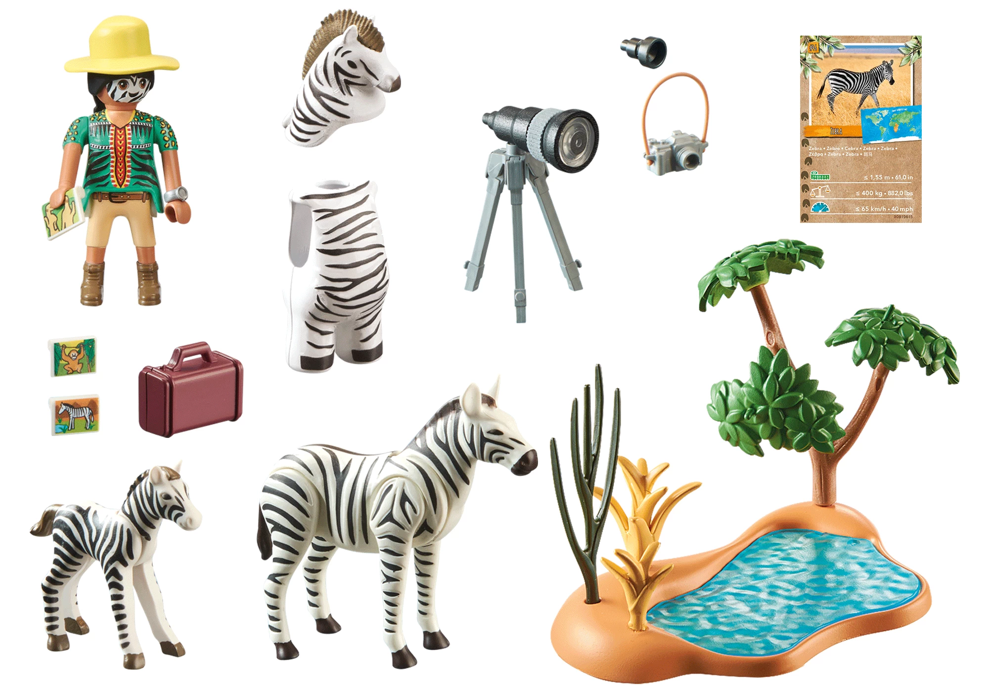 Playmobil 71295 - Unterwegs mit der Tierfotografin - WILTOPIA