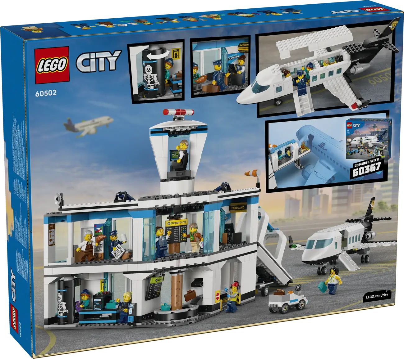 LEGO City - Flughafen mit Flugzeug (60502)