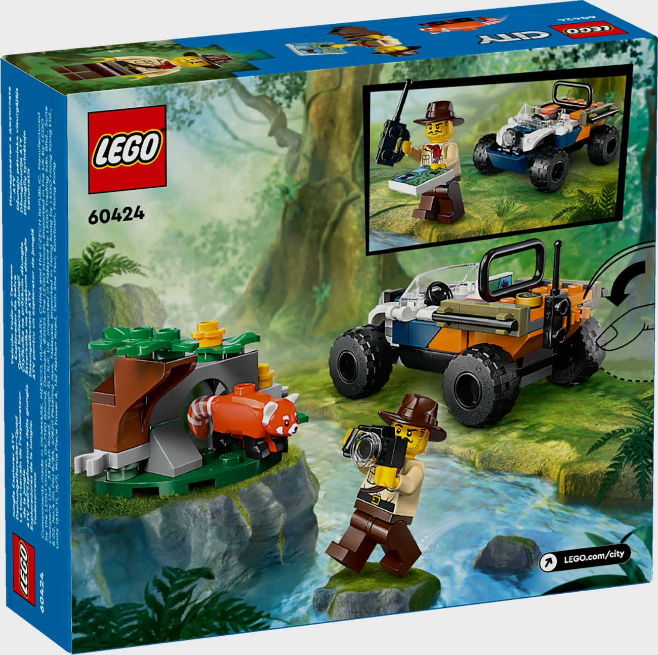 LEGO City 60424 - Dschungelforscher-Quad