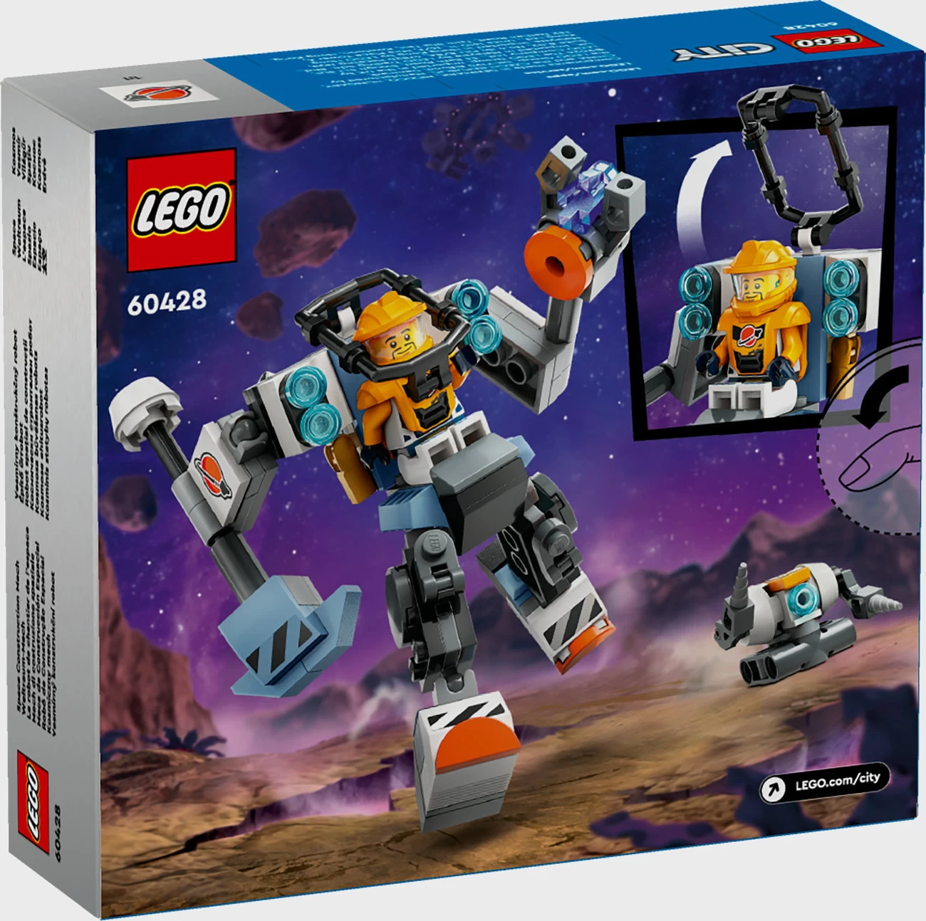 LEGO City 60428 - Weltraum Mech