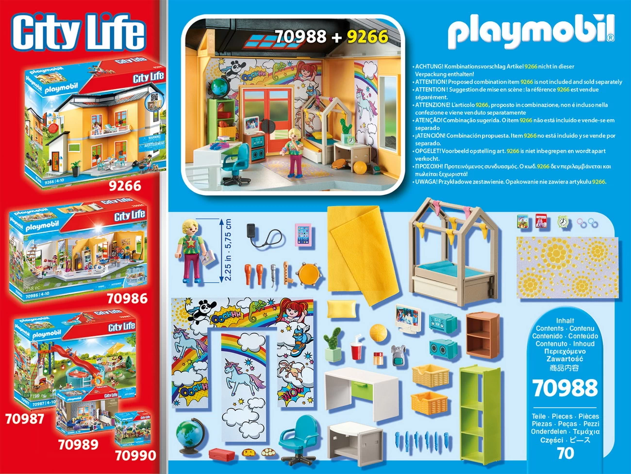 Playmobil 70988 - Jugendzimmer (City Life)
