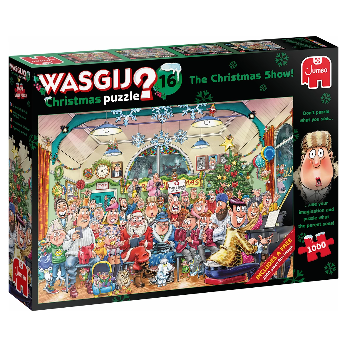 Die große Weihnachtsvorstellung (Wasgij 16)