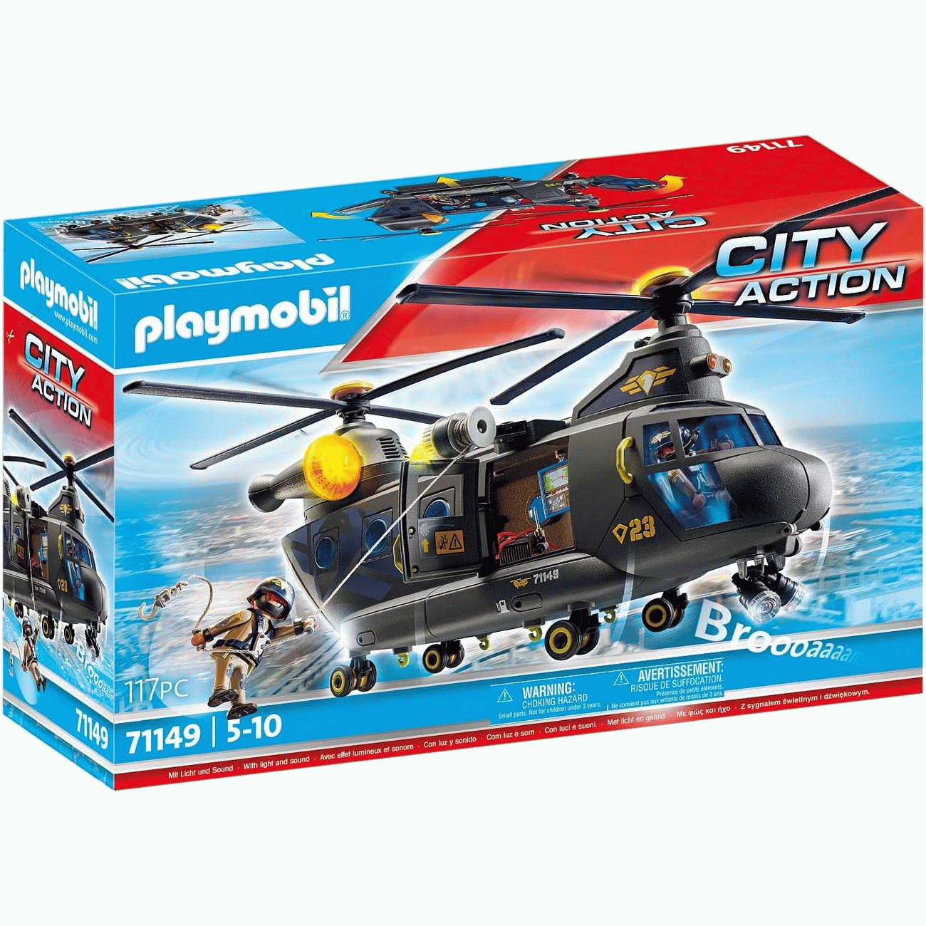 Playmobil 71149 - SWAT Rettungshelikopter (City Action)