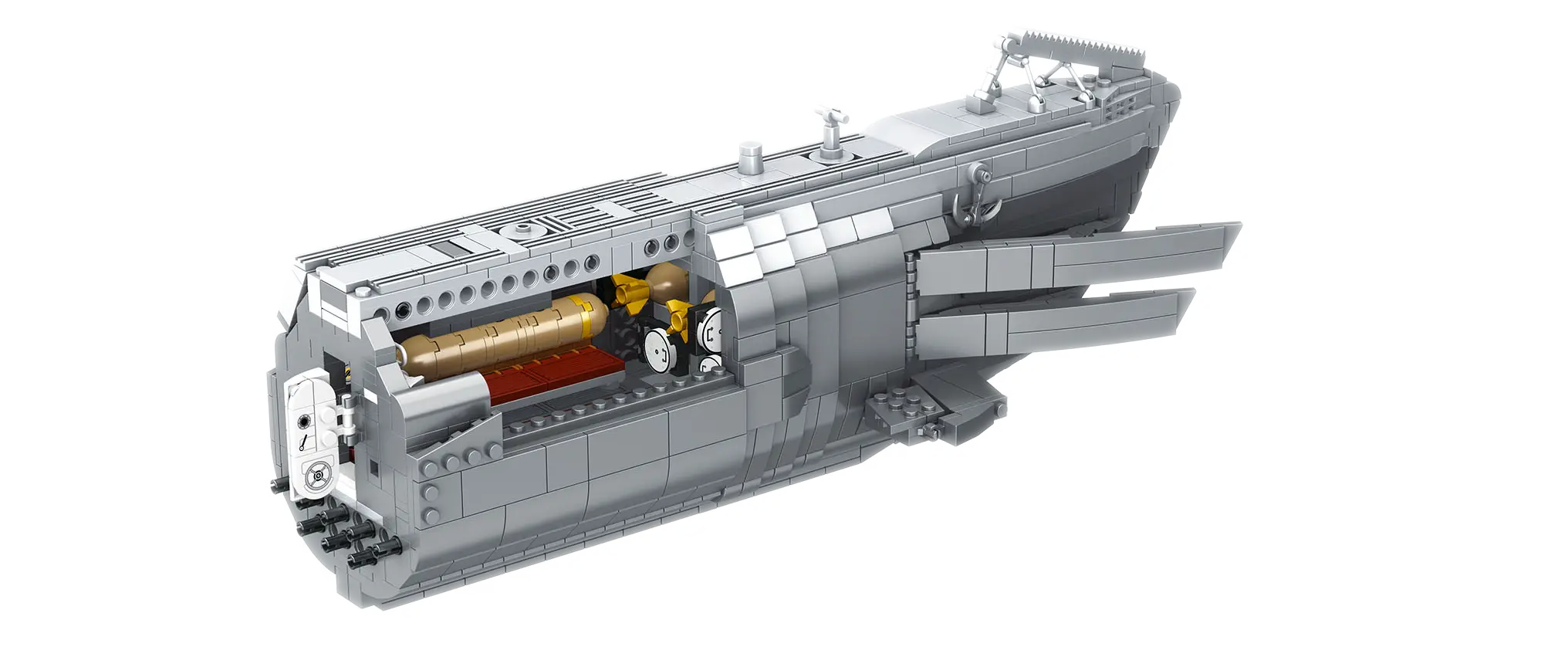 Revell 00960 - U96 - Das Boot - Brick System Revell Klemmbaustein Set