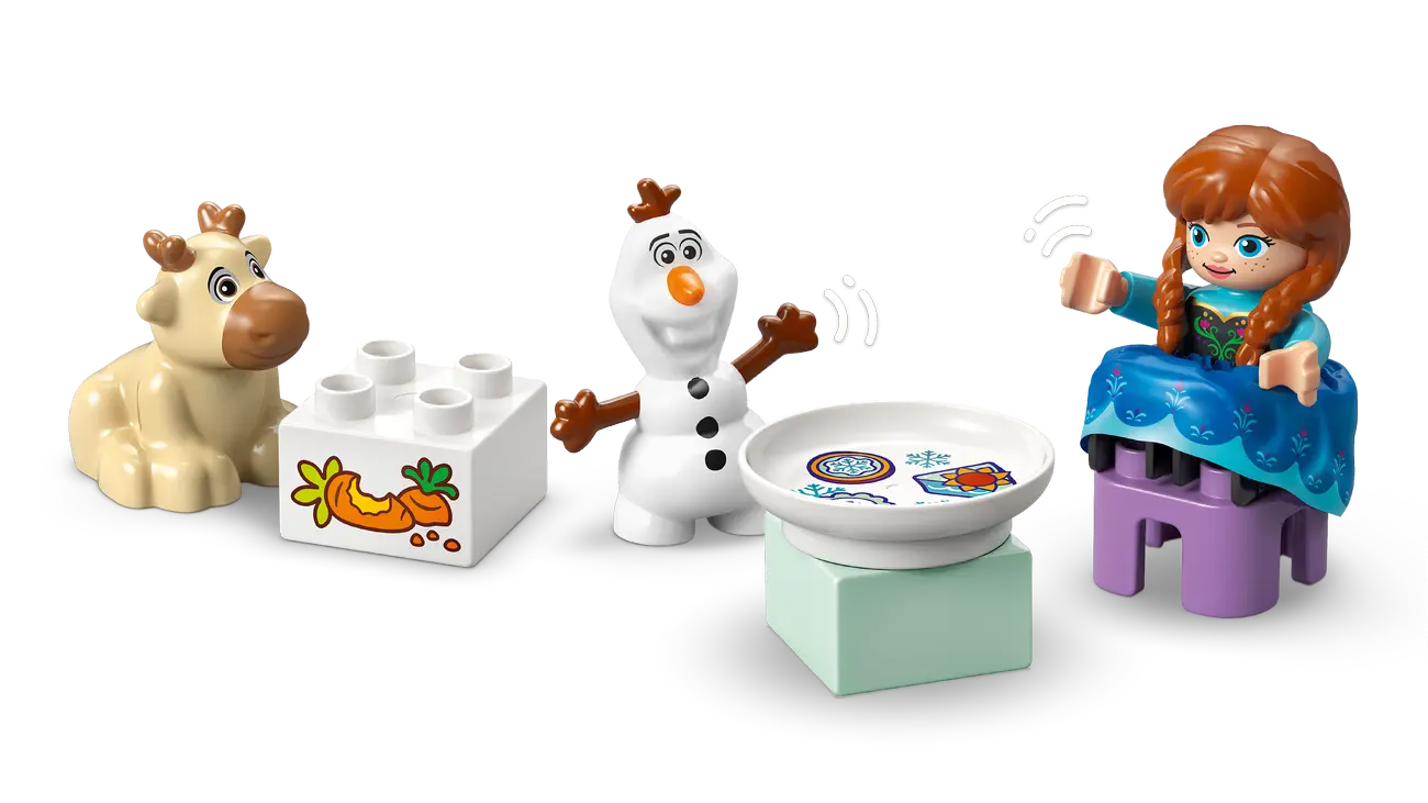 LEGO DUPLO Frozen 10455 - Annas und Elsas Party im Eispalast