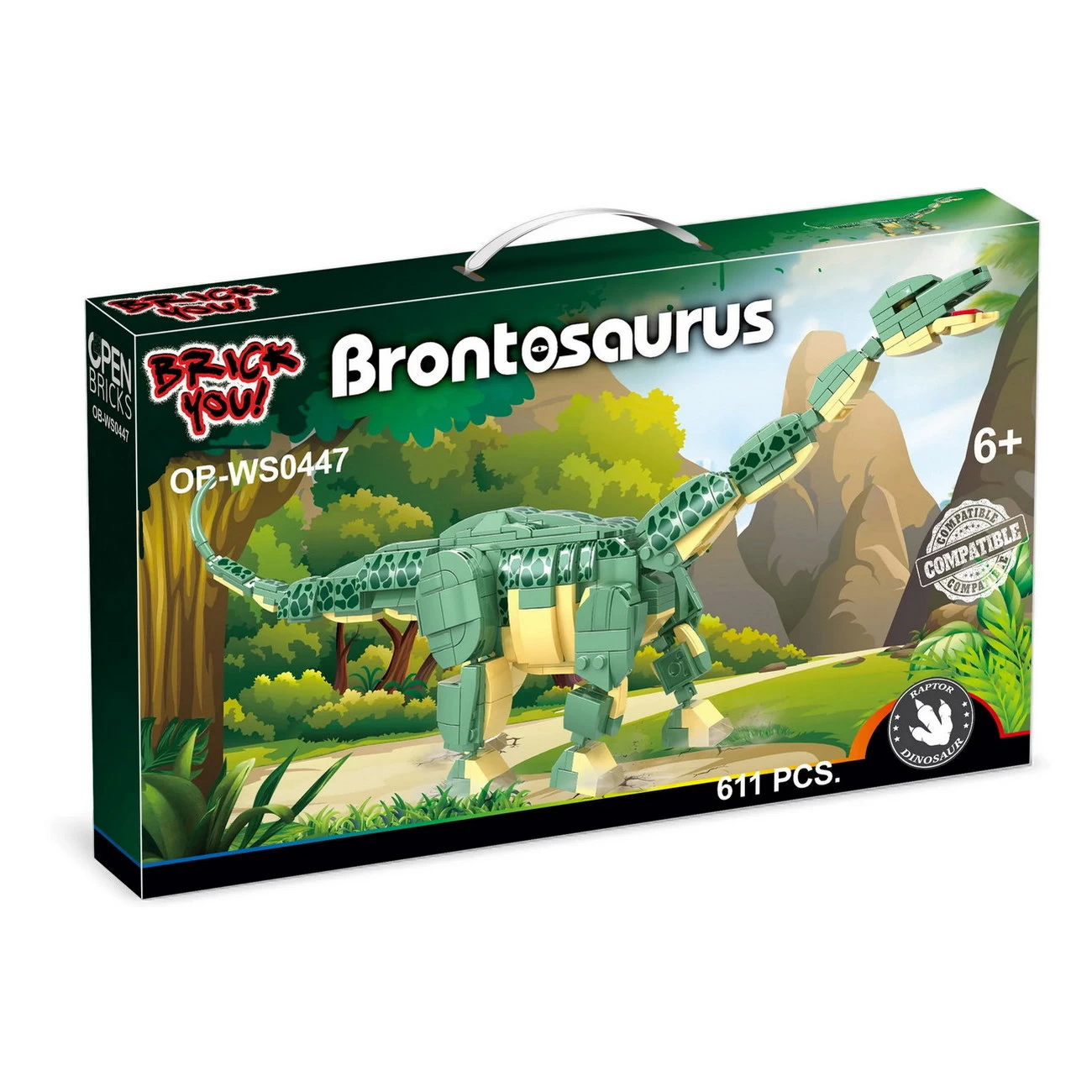 Brontosaurus OPEN BRICKS
