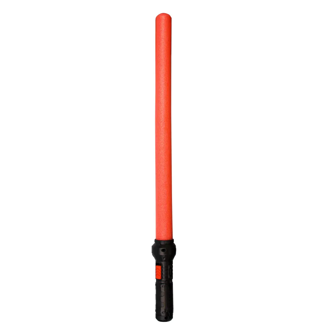 X-Shot Lichtschwert mit Beleuchtung - rot mit schwarzem Griff (Zuru 10012793)