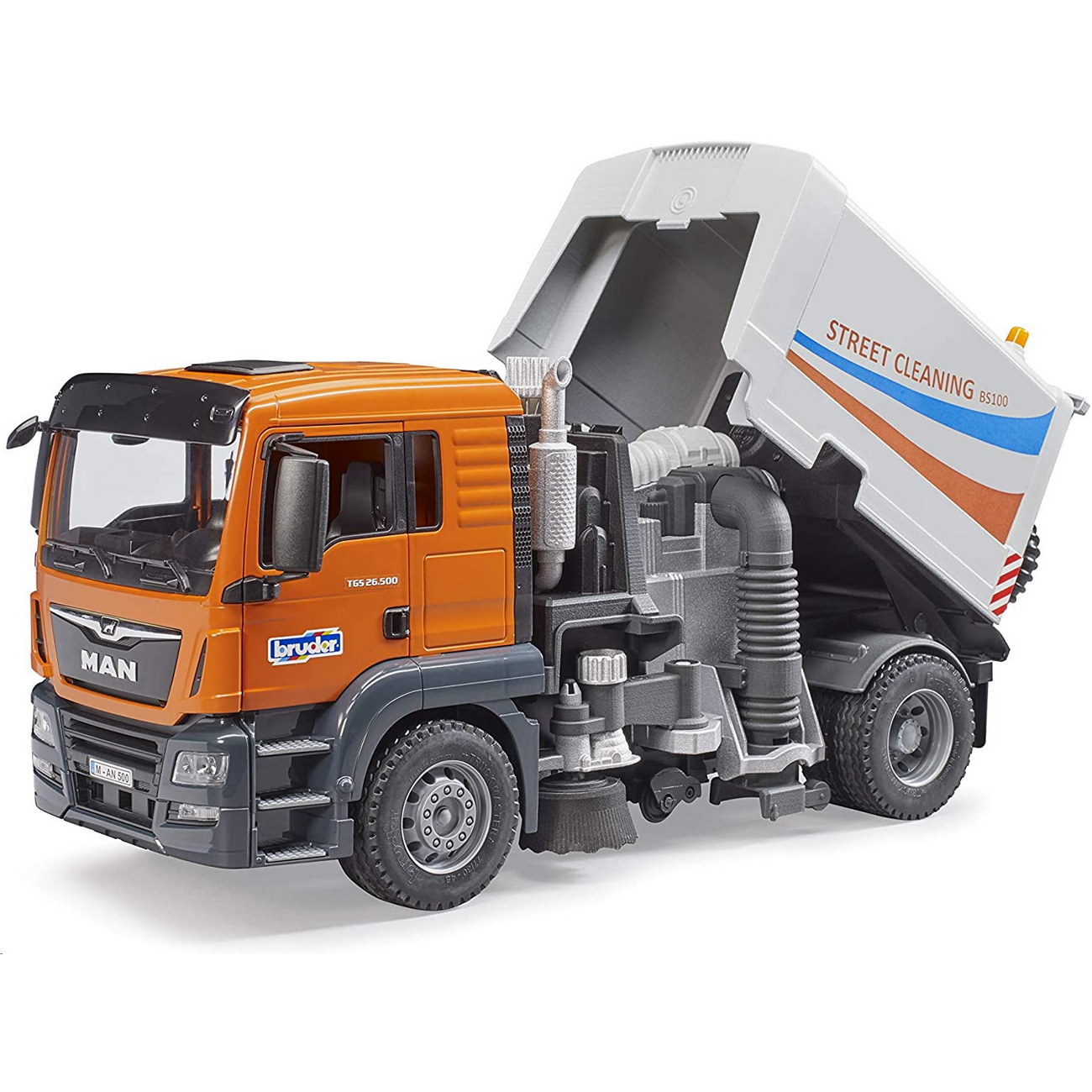BRUDER 03780 - MAN TGS LKW Straßenreinigung - LKW Modell