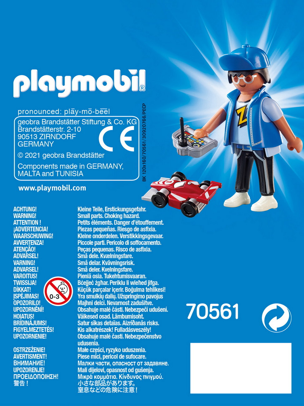 Playmobil 70561 - Teenie mit RC-Car (PLAYMO-FRIENDS)
