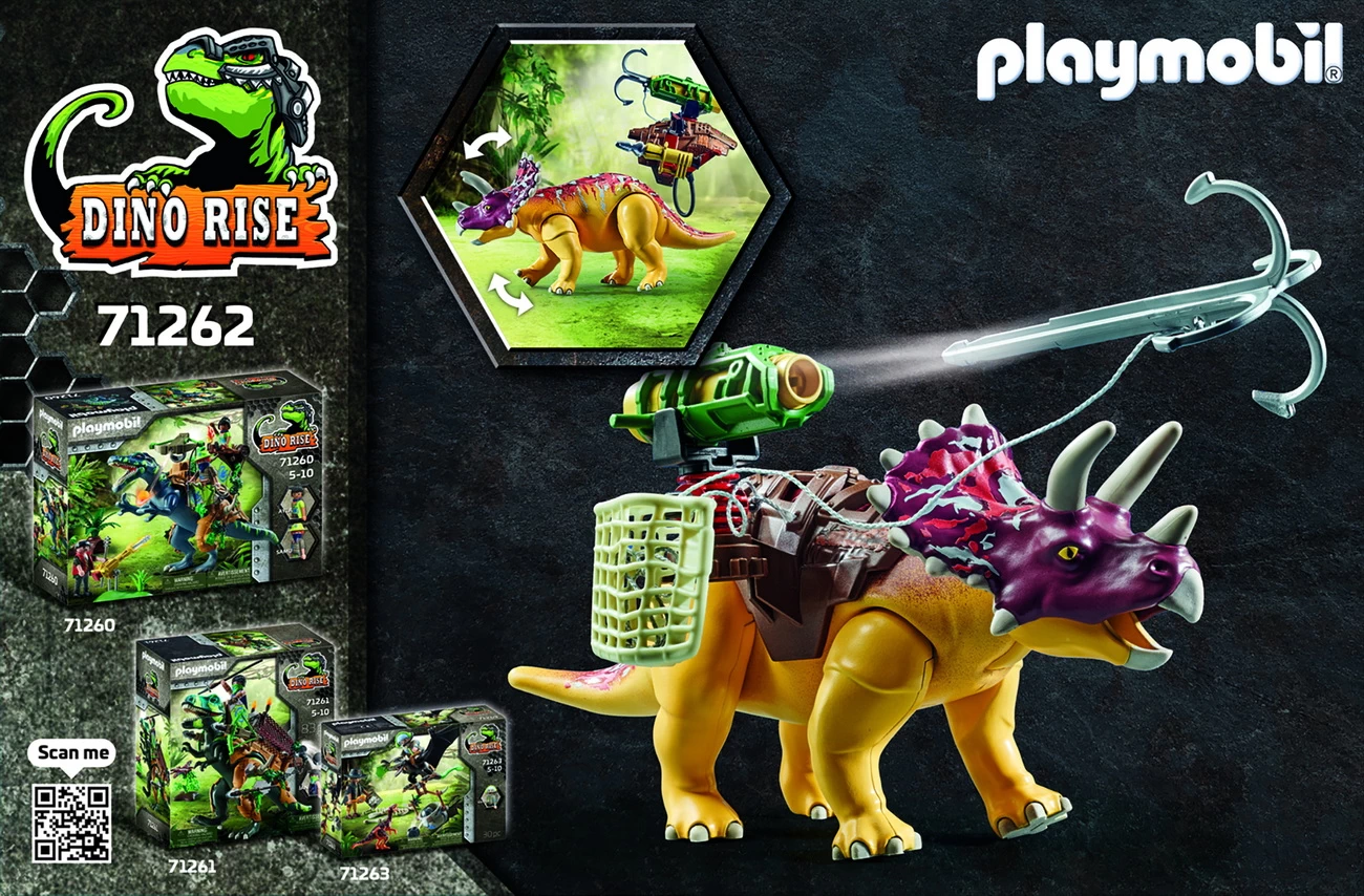 Playmobil 71262 - Triceratops - Dino Rise