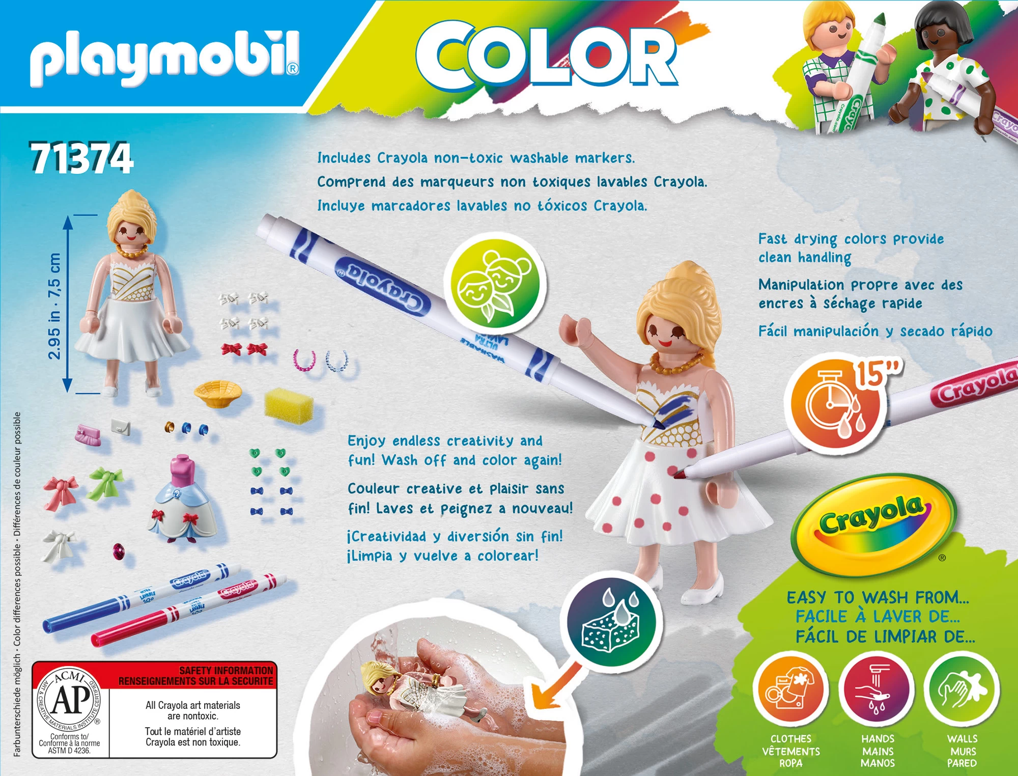 Playmobil 71374 - Fashion Kleid - Color