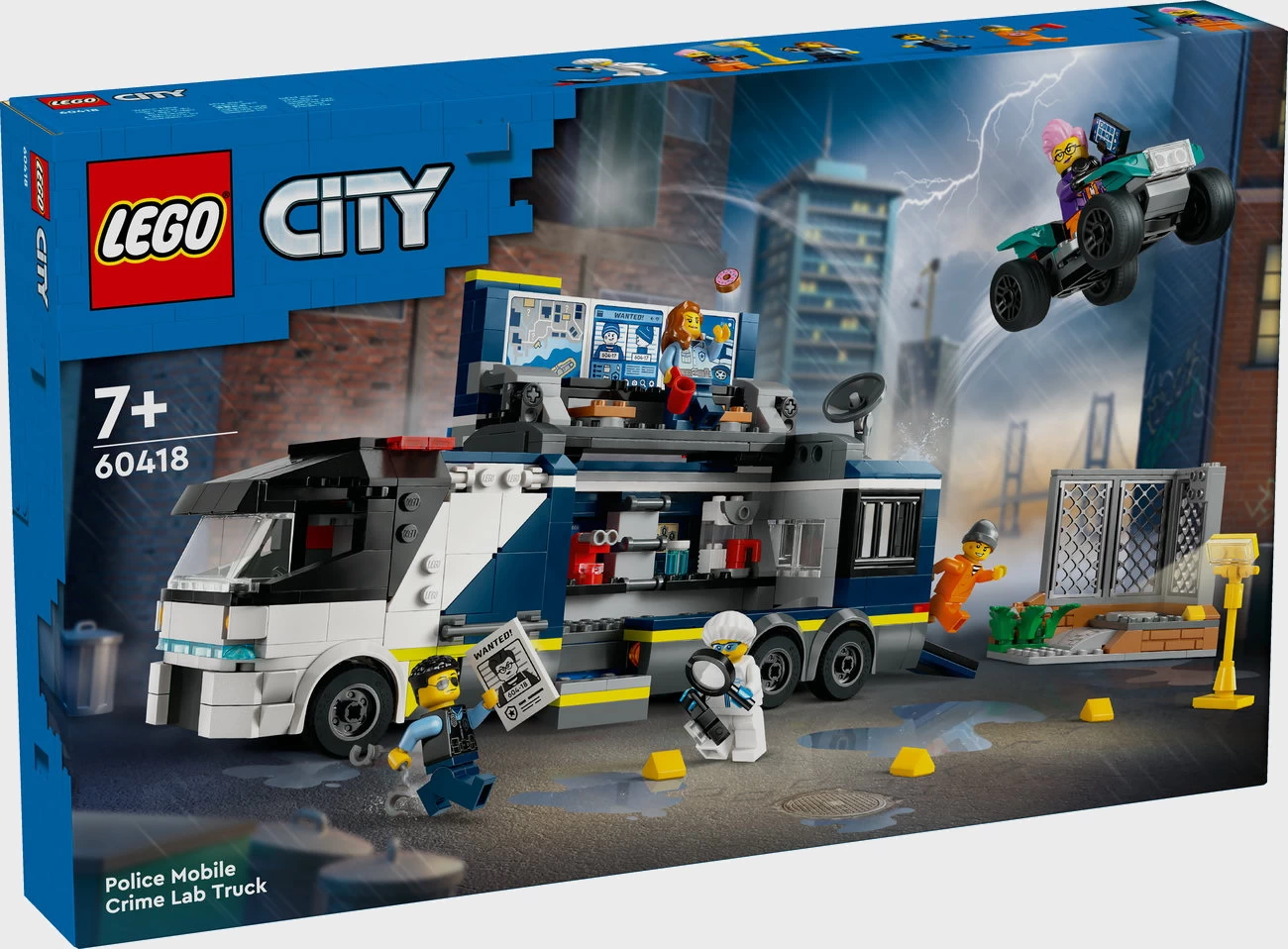 LEGO City 60418 - Polizeitruck mit Labor