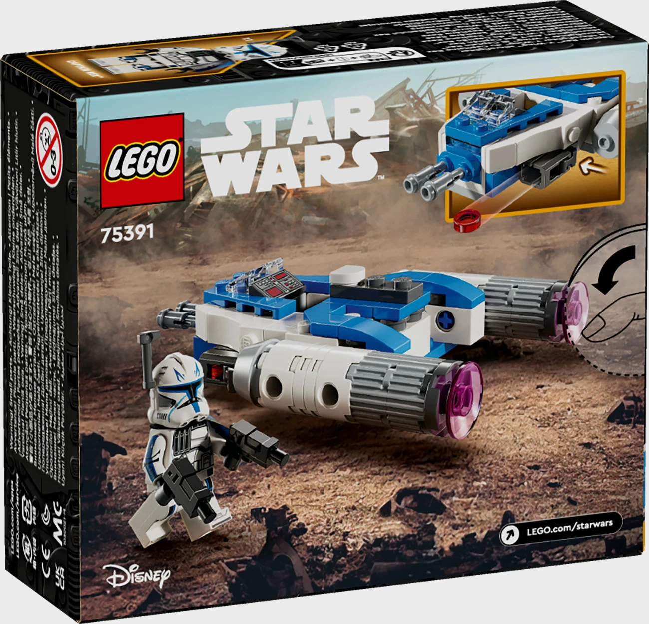 LEGO Star Wars 75391 - Captain Rex Y-Wing Microfighter