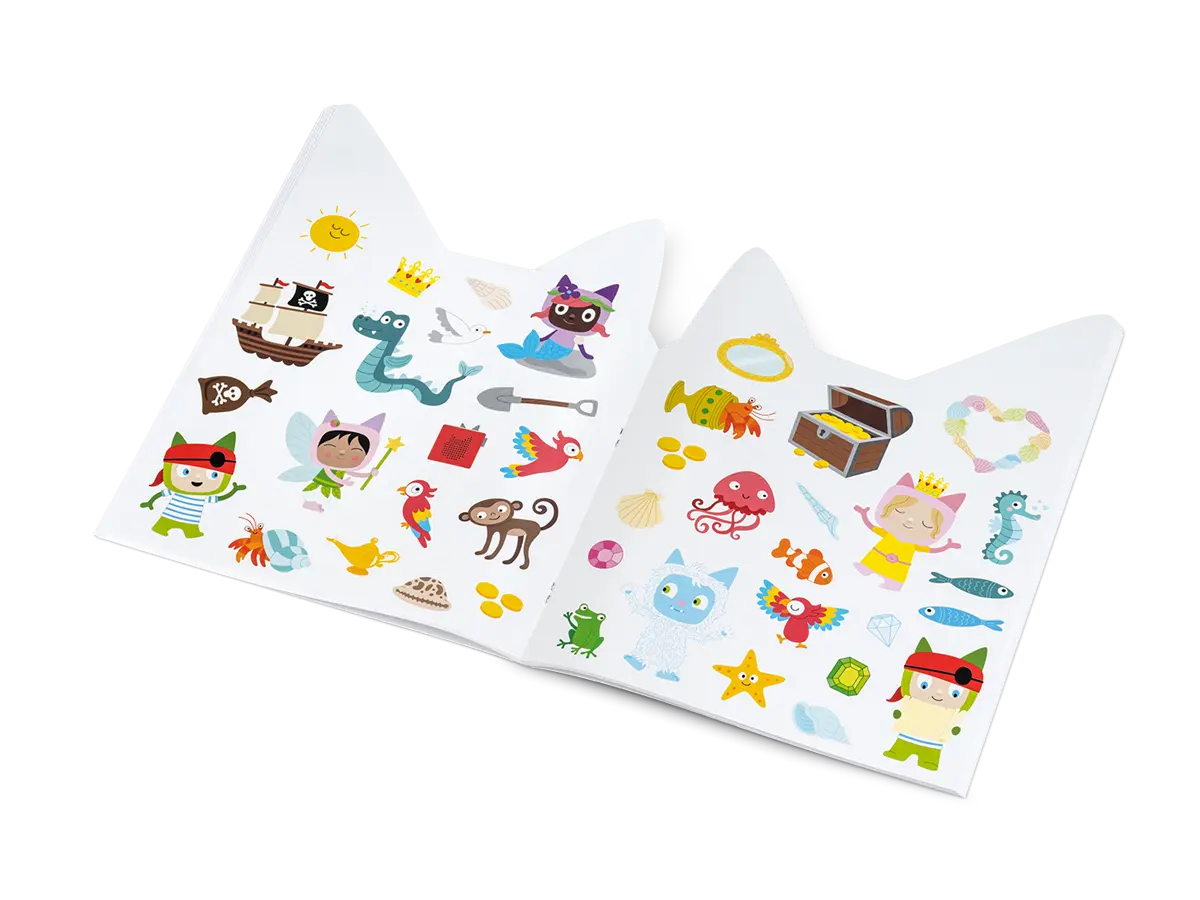 Tonies - Kreativ Tonie - Pirat mit Malbuch - Hören+ Bundle