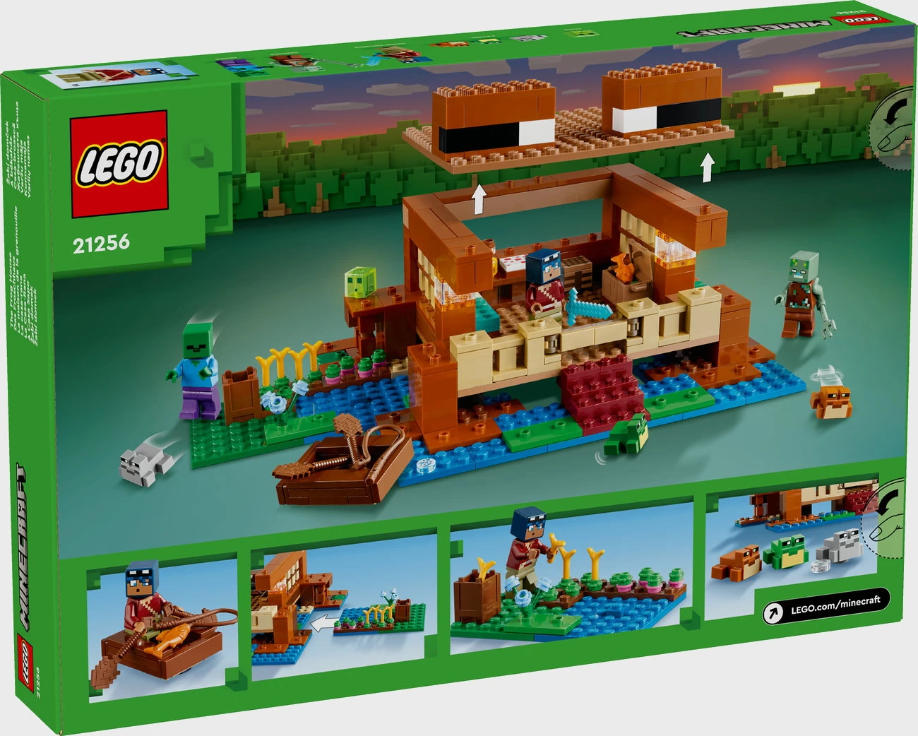 LEGO Minecraft 21256 - Das Froschhaus