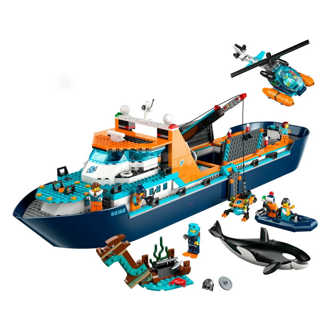 LEGO City 60368 - Arktis-Forschungsschiff