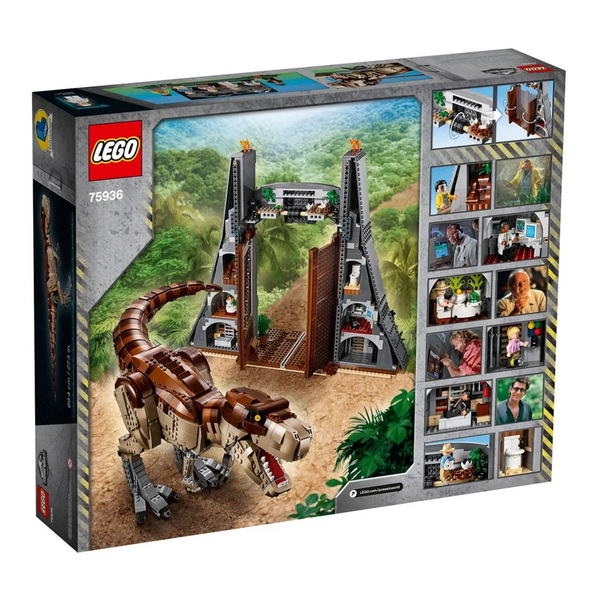 LEGO Jurassic World 75936 - Jurassic Park: T. Rex' Verwüstung