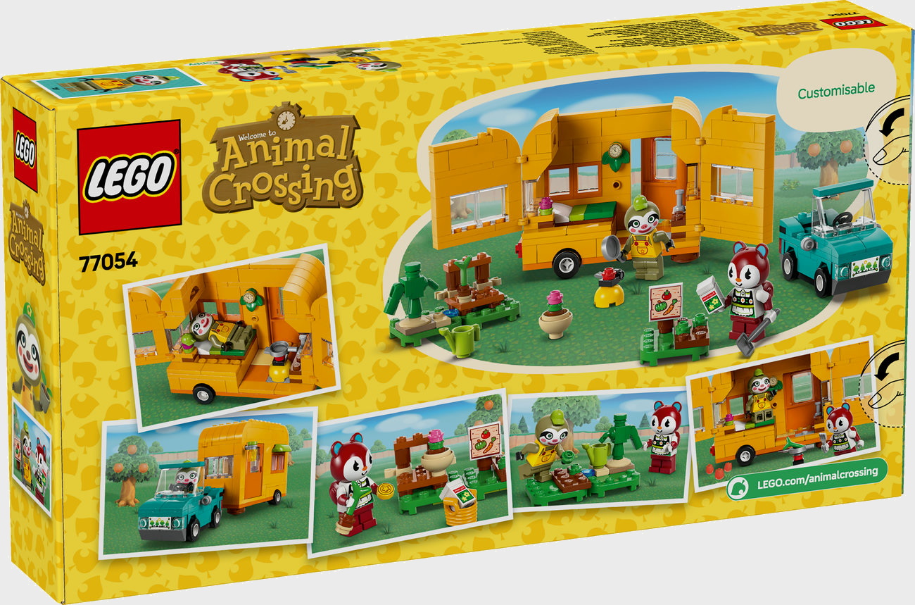 LEGO Animal Crossing 77054 - Gerds Wohnwagen & Gärtnerei