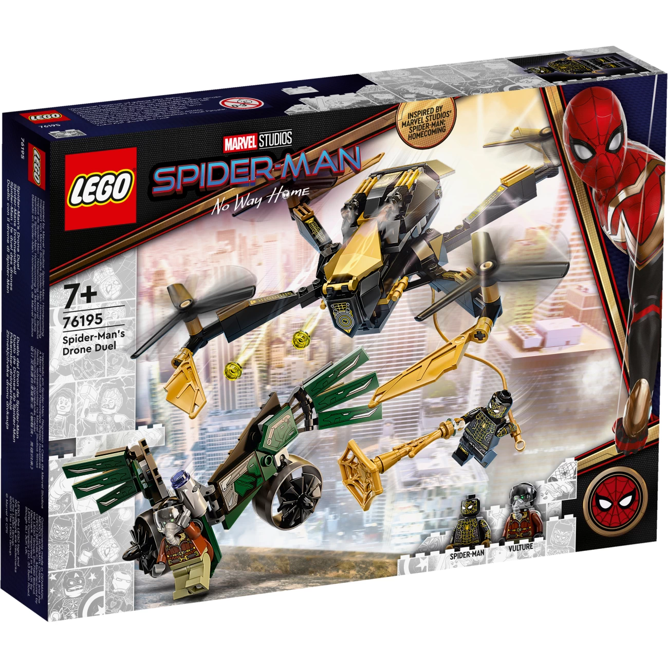 LEGO Marvel Spiderman 76195 - Spider-Mans Drohnenduell