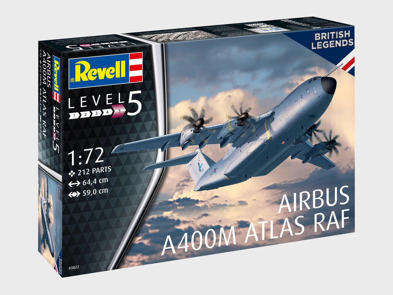 Revell 03822 - Airbus A400M ATLAS RAF