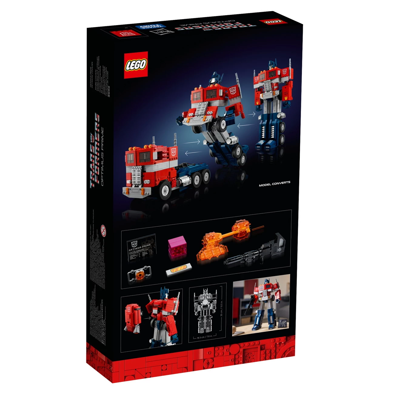 LEGO icons 10302 - Transformers Optimus Prime