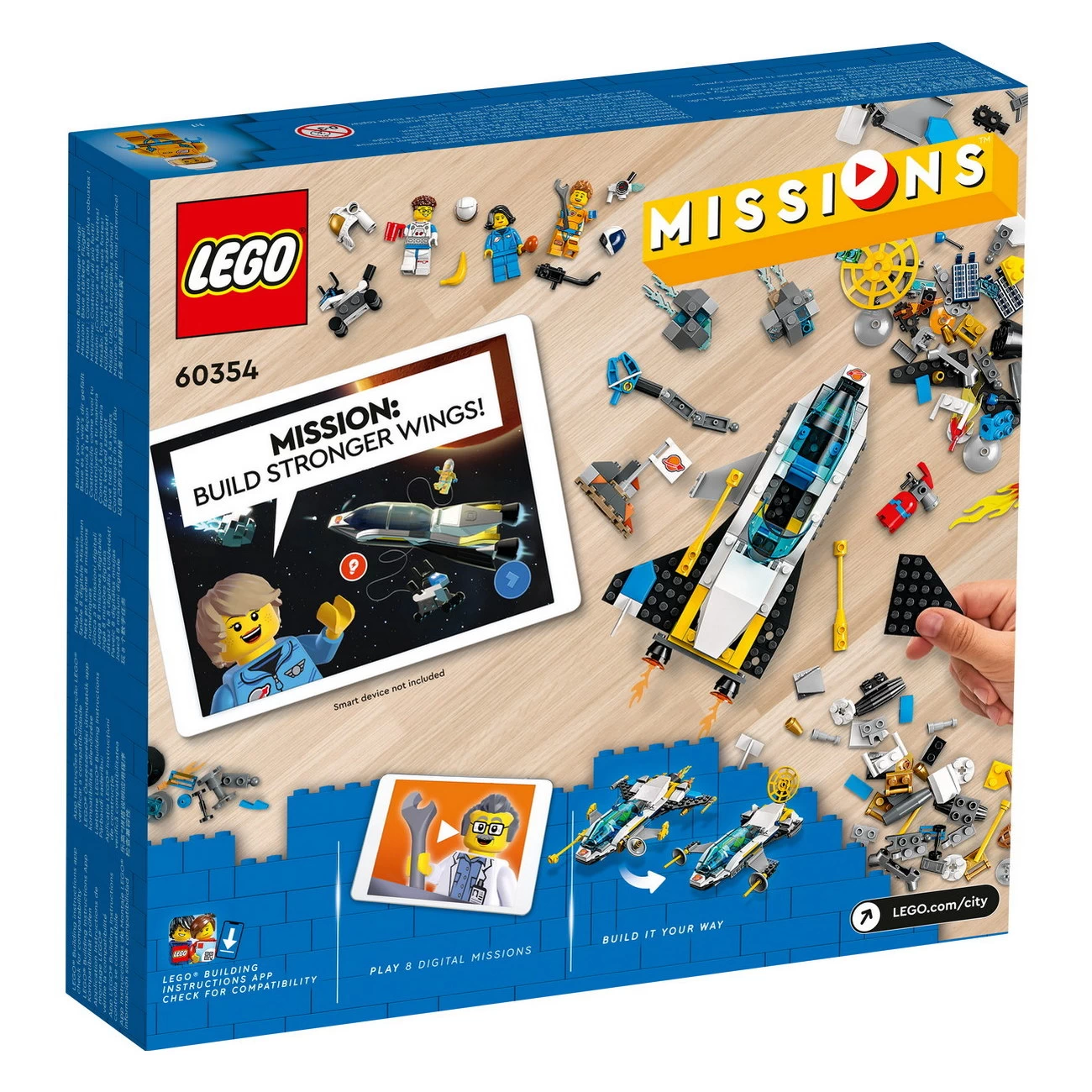 LEGO City 60354 - Erkundungsmissionen im Weltraum