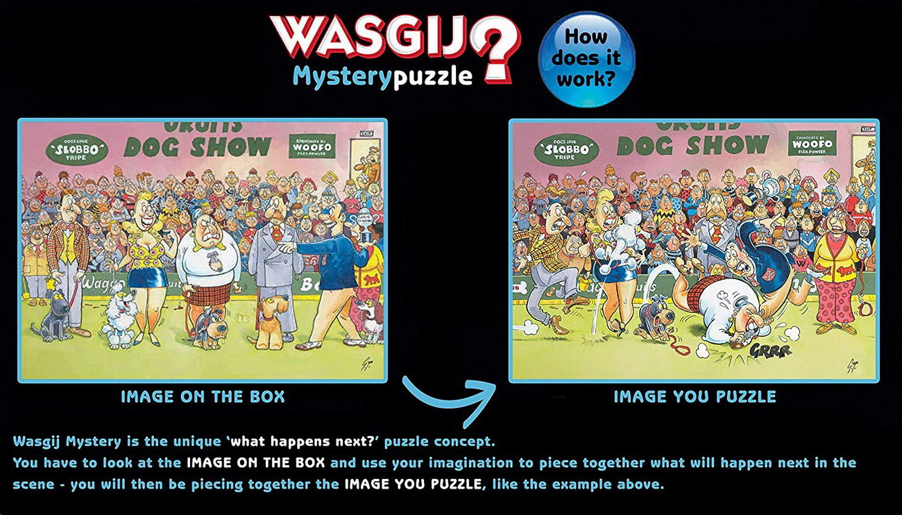 Wasgij Retro Mystery 3 - Drama in der Oper - Puzzle