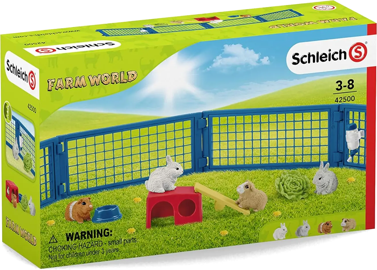 Zuhause für Kaninchen Meerschweinchen - Schleich 42500