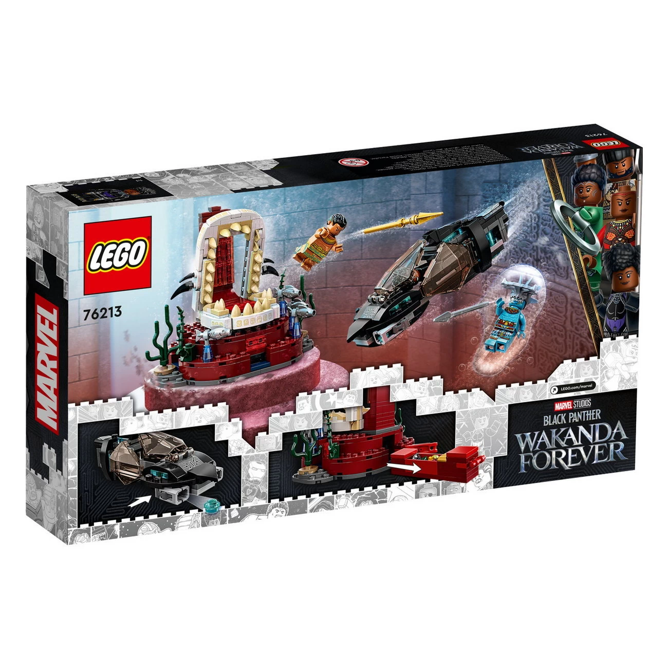 LEGO Marvel 76213 - König Namors Thronsaal