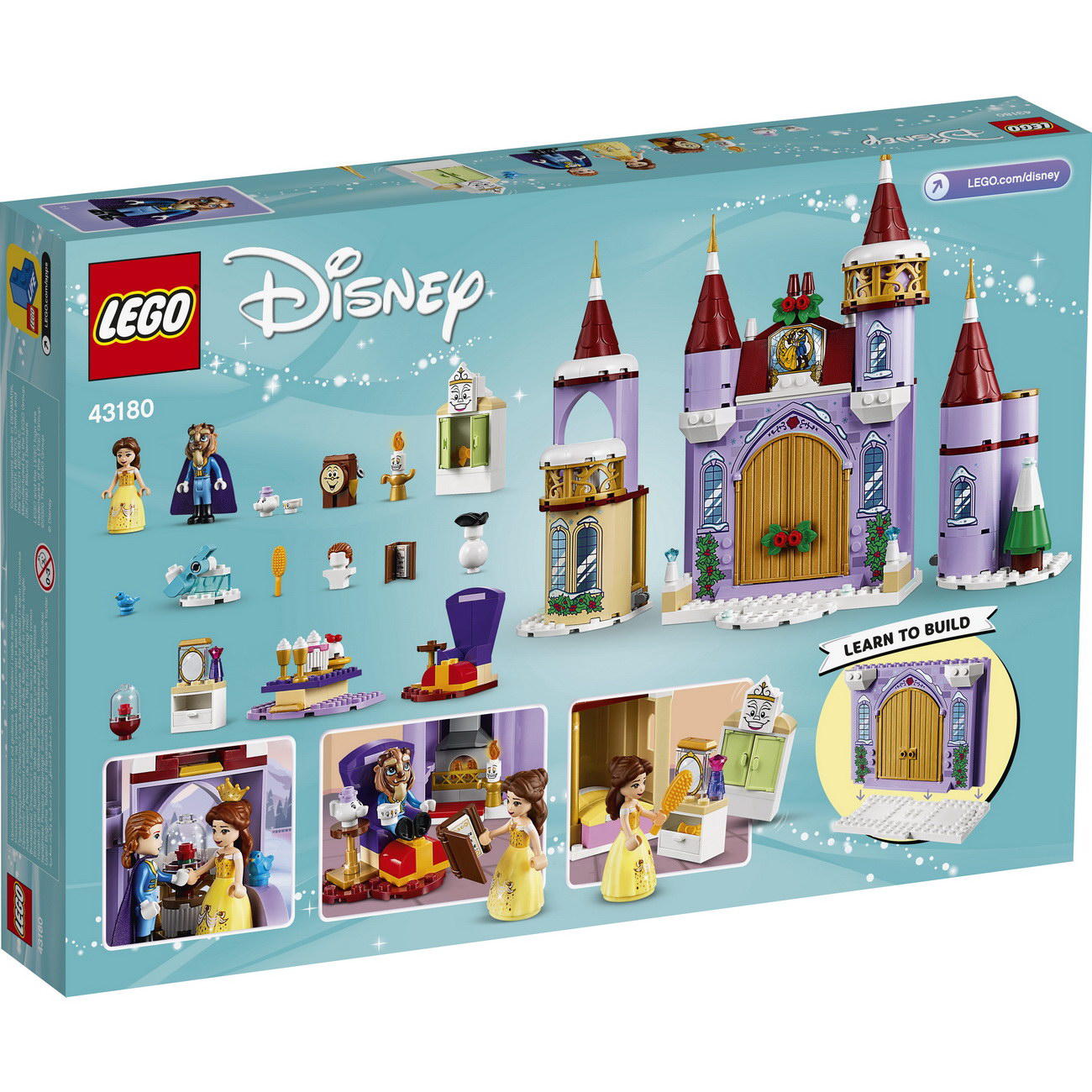 LEGO Disney Princess 43180 - Belles winterliches Schloss