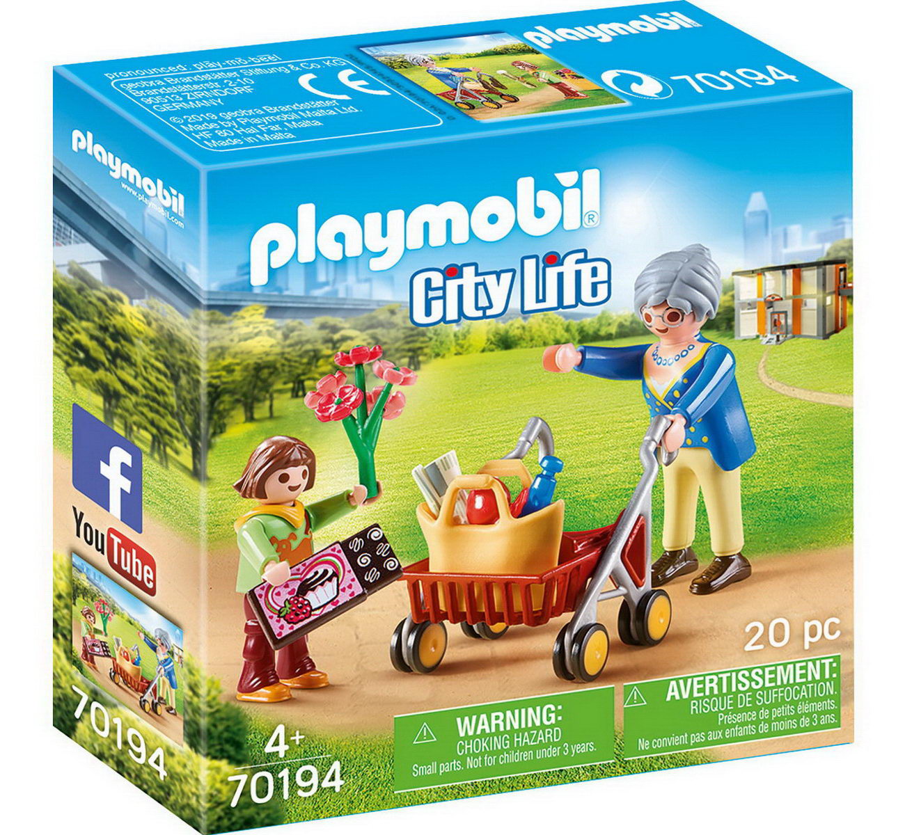 Playmobil 70194 - Oma mit Rollator