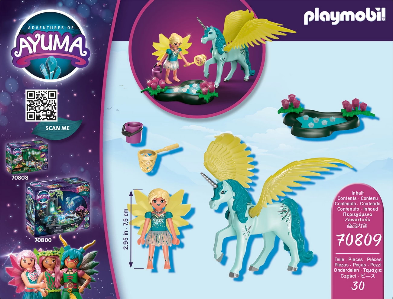 Playmobil 70809 - Crystal Fairy mit Einhorn - Ayuma