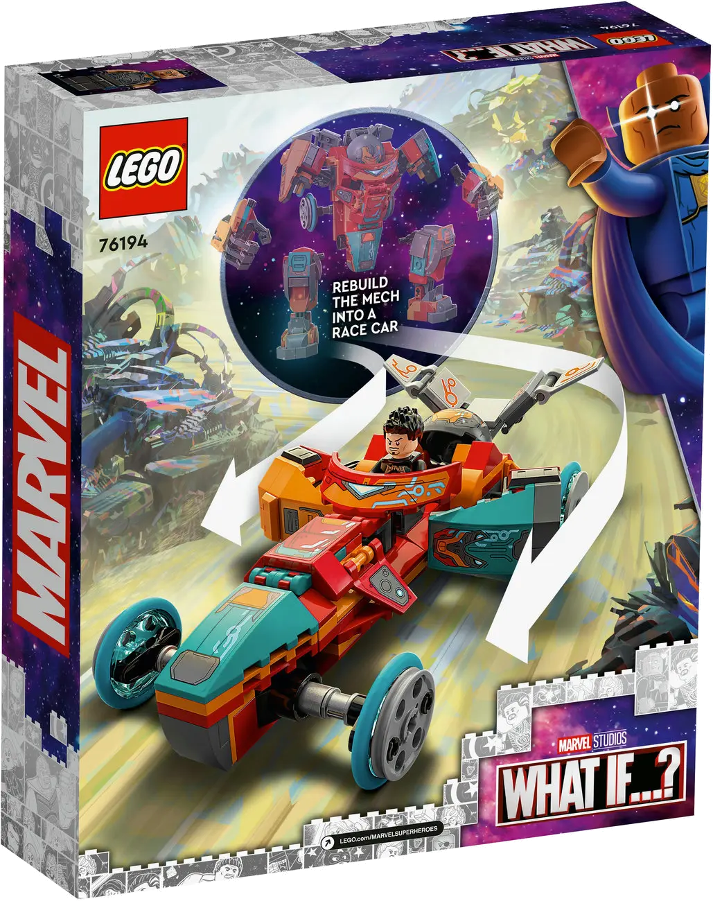 LEGO Marvel 76194 - Tony Starks sakaarianischer Iron Man