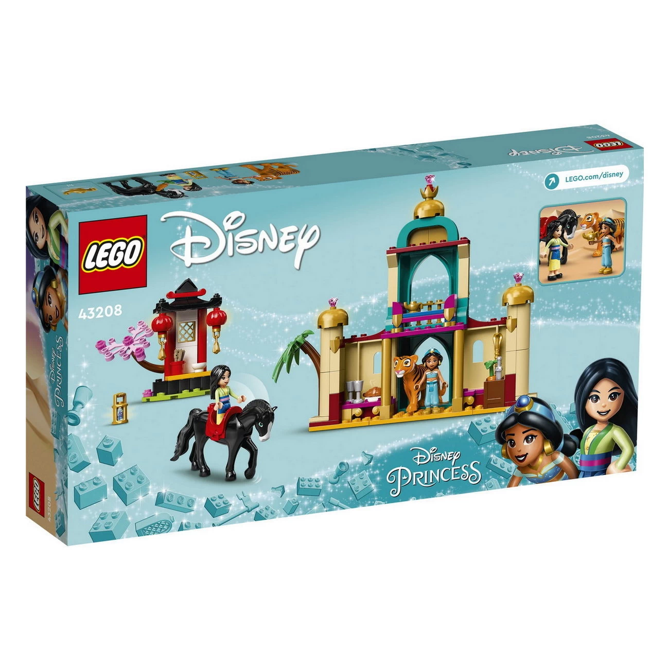LEGO Disney Princess 43208 - Jasmins und Mulans Abenteuer