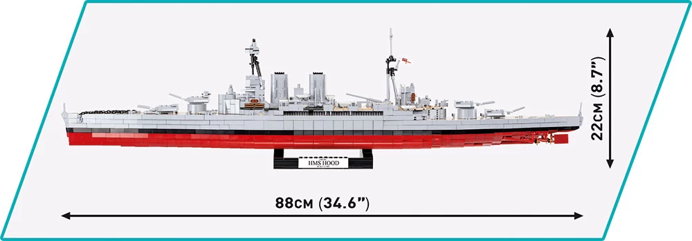 COBI - HMS Hood (4830) - Bausteine kaufen