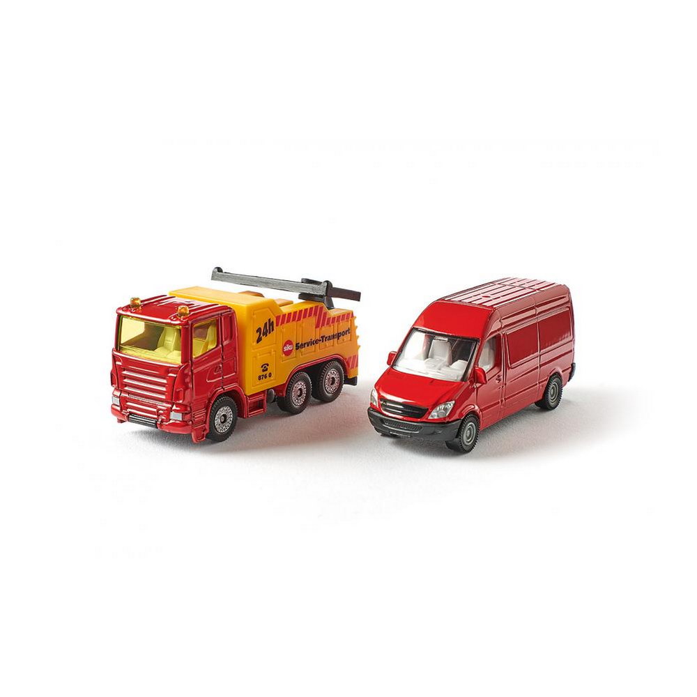 SIKU 1667 - Abschleppwagen mit PKW 1:87