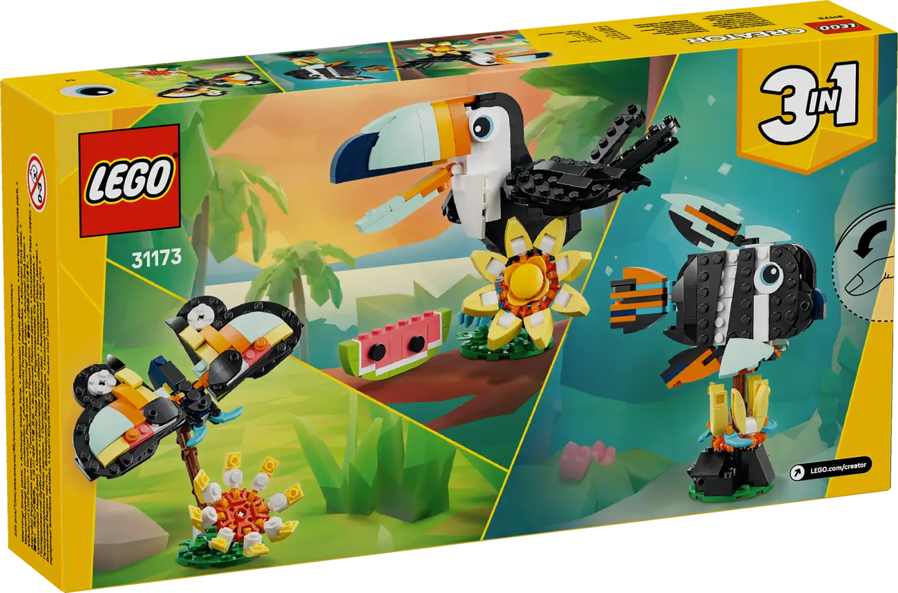 LEGO Creator 31173 - Wilde Tiere: Tropischer Tukan