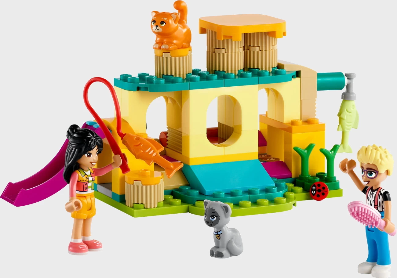 LEGO Friends 42612 - Abenteuer auf dem Katzenspielplatz 