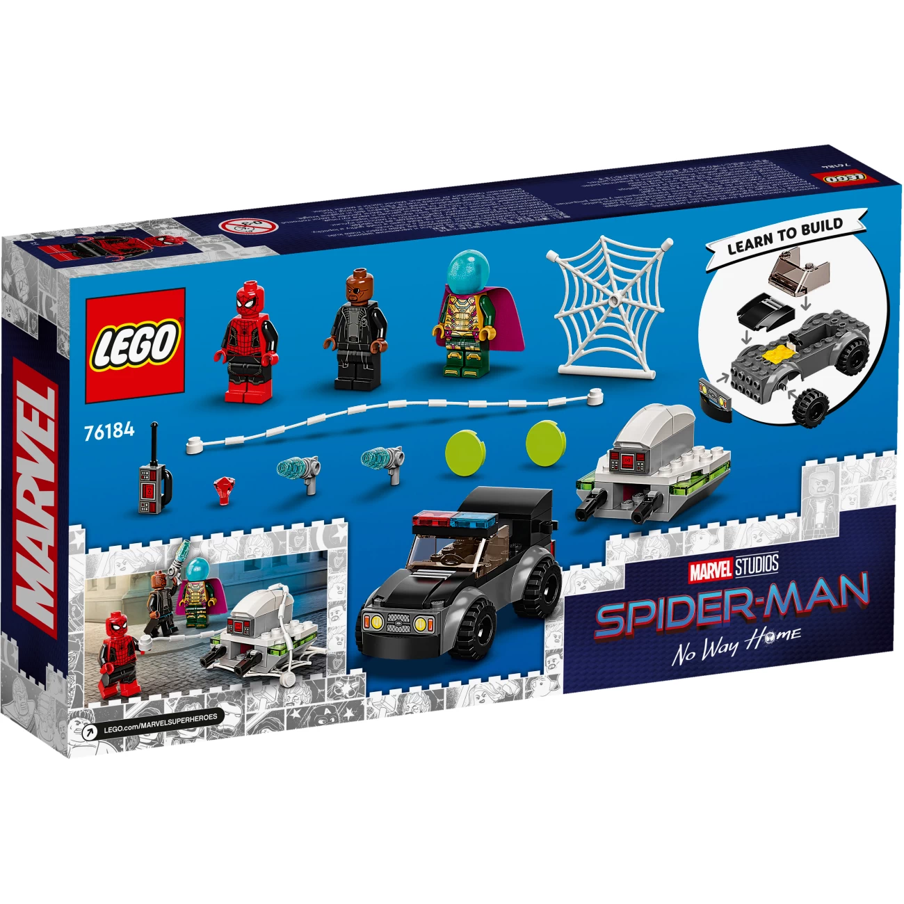 LEGO Marvel Spiderman 76184 - Mysterios Drohnenattacke auf Spider-Man