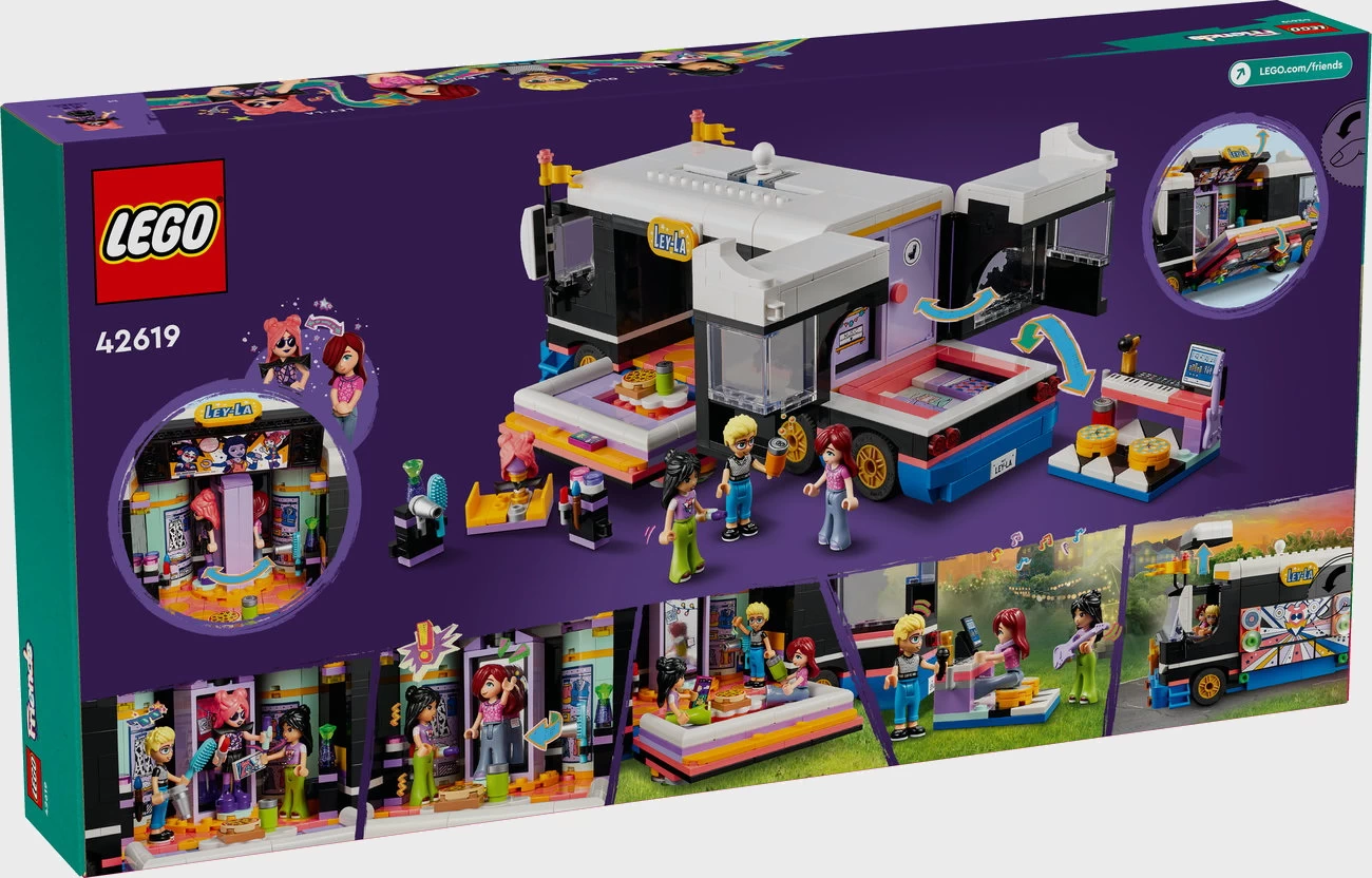 LEGO Friends 42619 - Popstar Tourbus