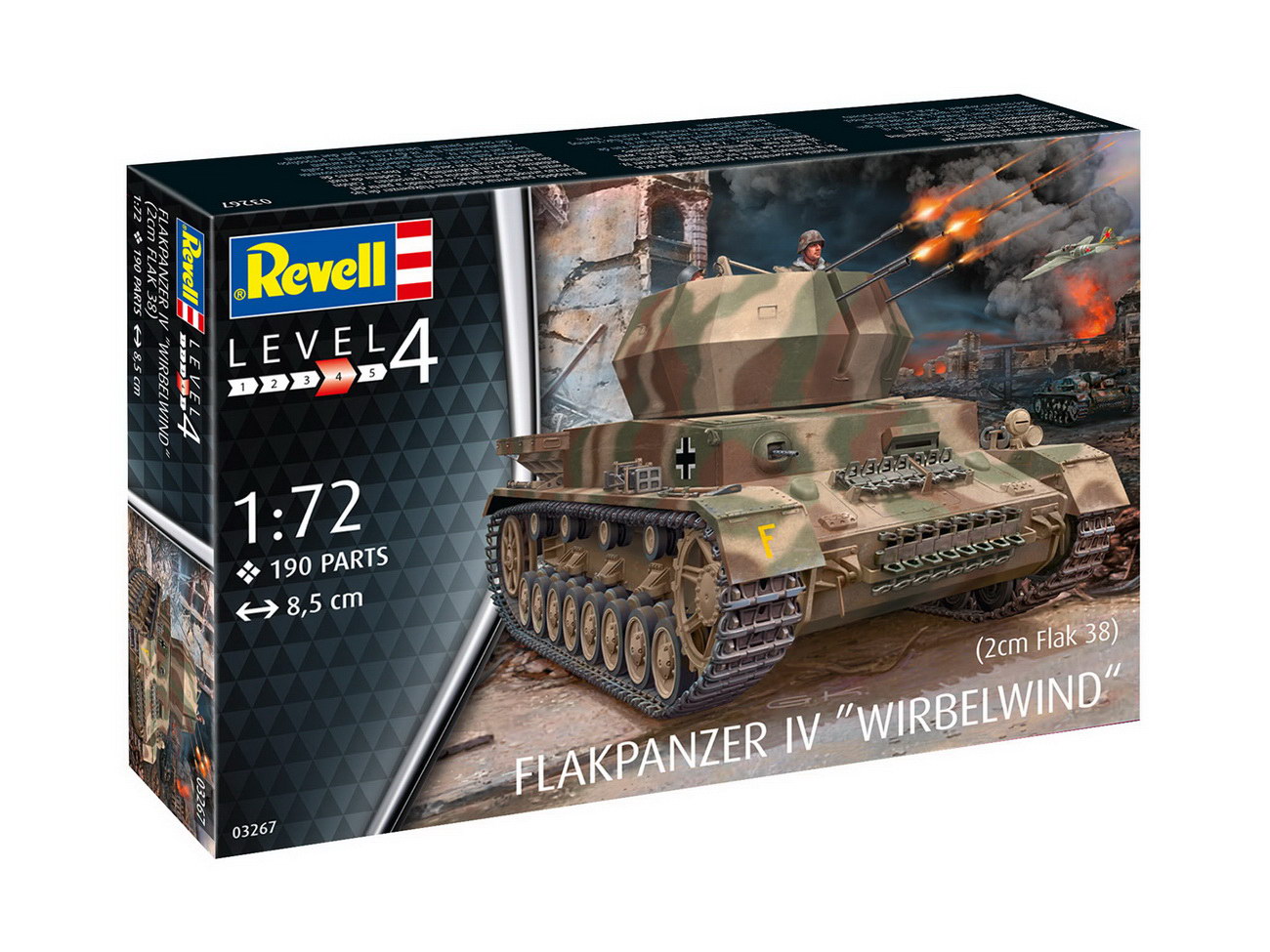Revell 03267 - Flakpanzer IV Wirbelwind - Modell