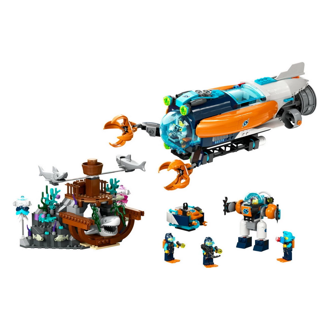LEGO City 60379 - Forscher-U-Boot