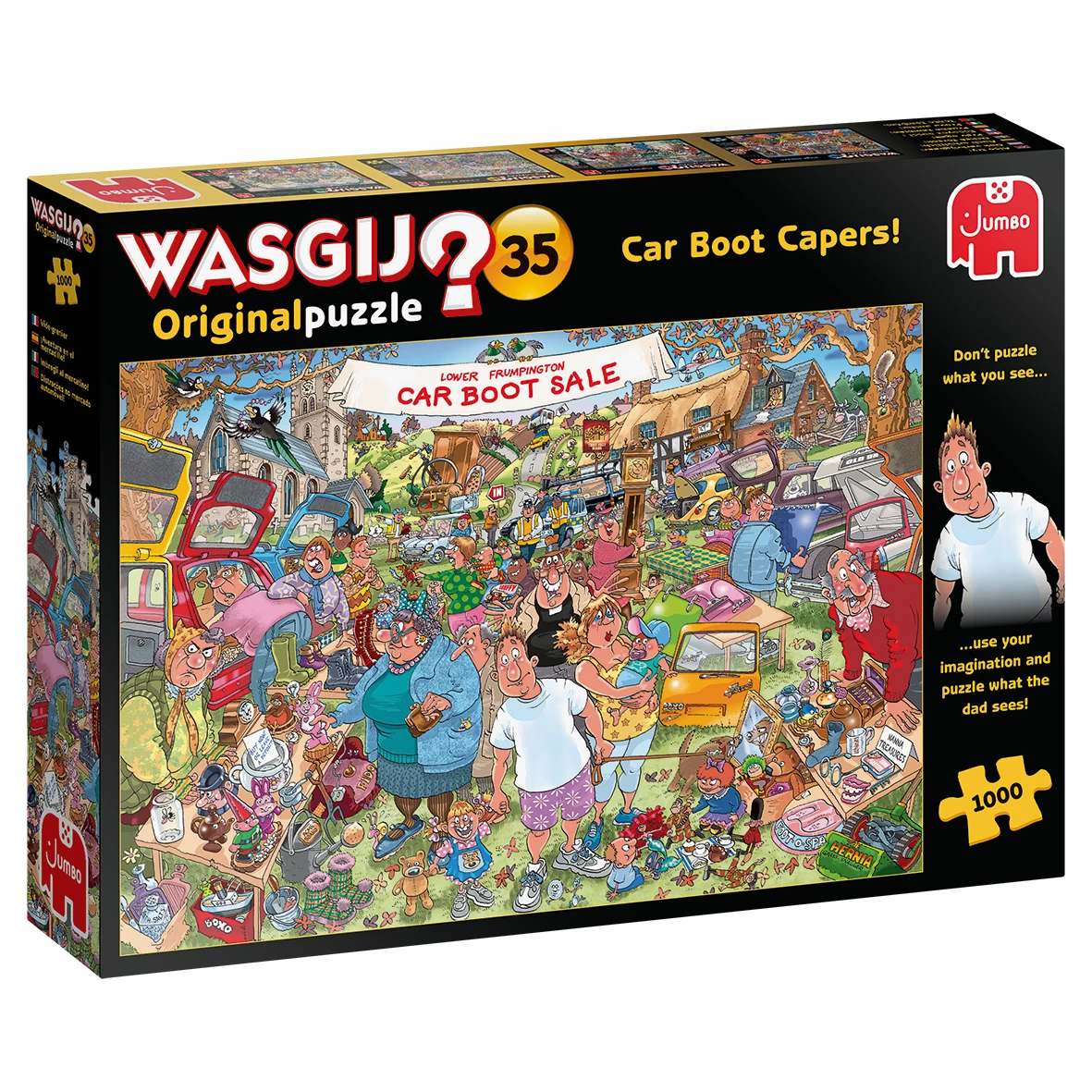Wasgij Puzzle 35 - Flohmarkt Chaos - 1000 Teile